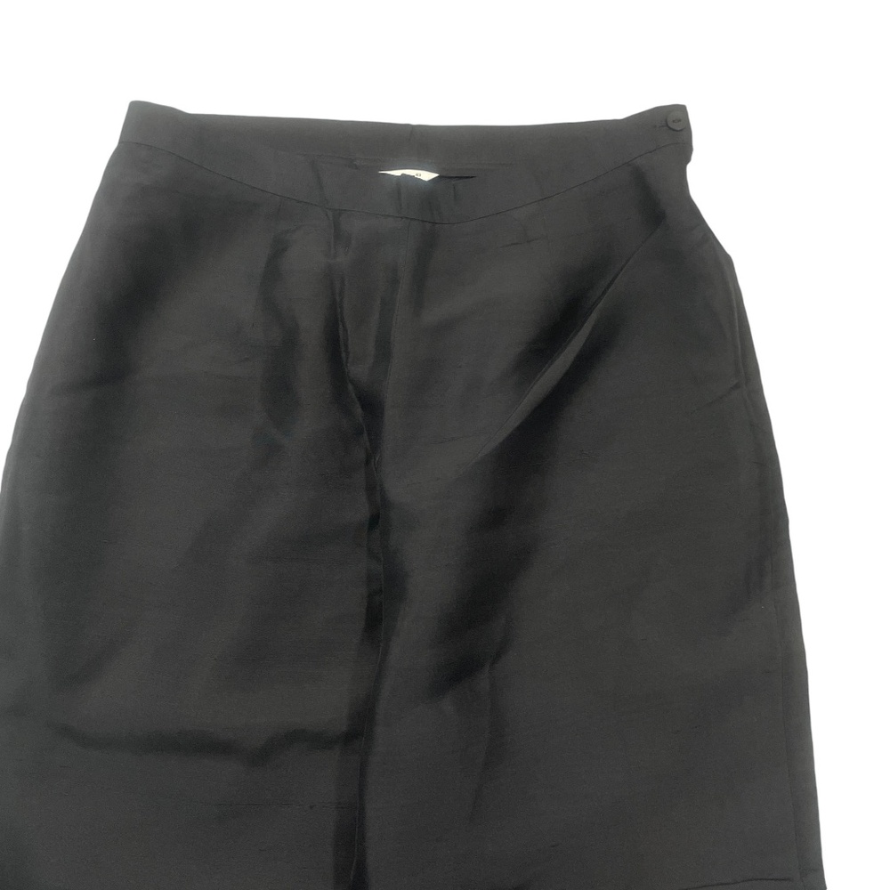 Lei Lei New With Tags 8 New With Tags 100% Silk Cocktail Pants Side Zipper Capri - Picture 2 of 4